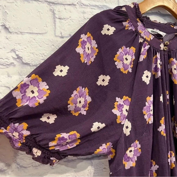 Sonoma women’s goods for life‎ puff sleeve top - Picture 5 of 8